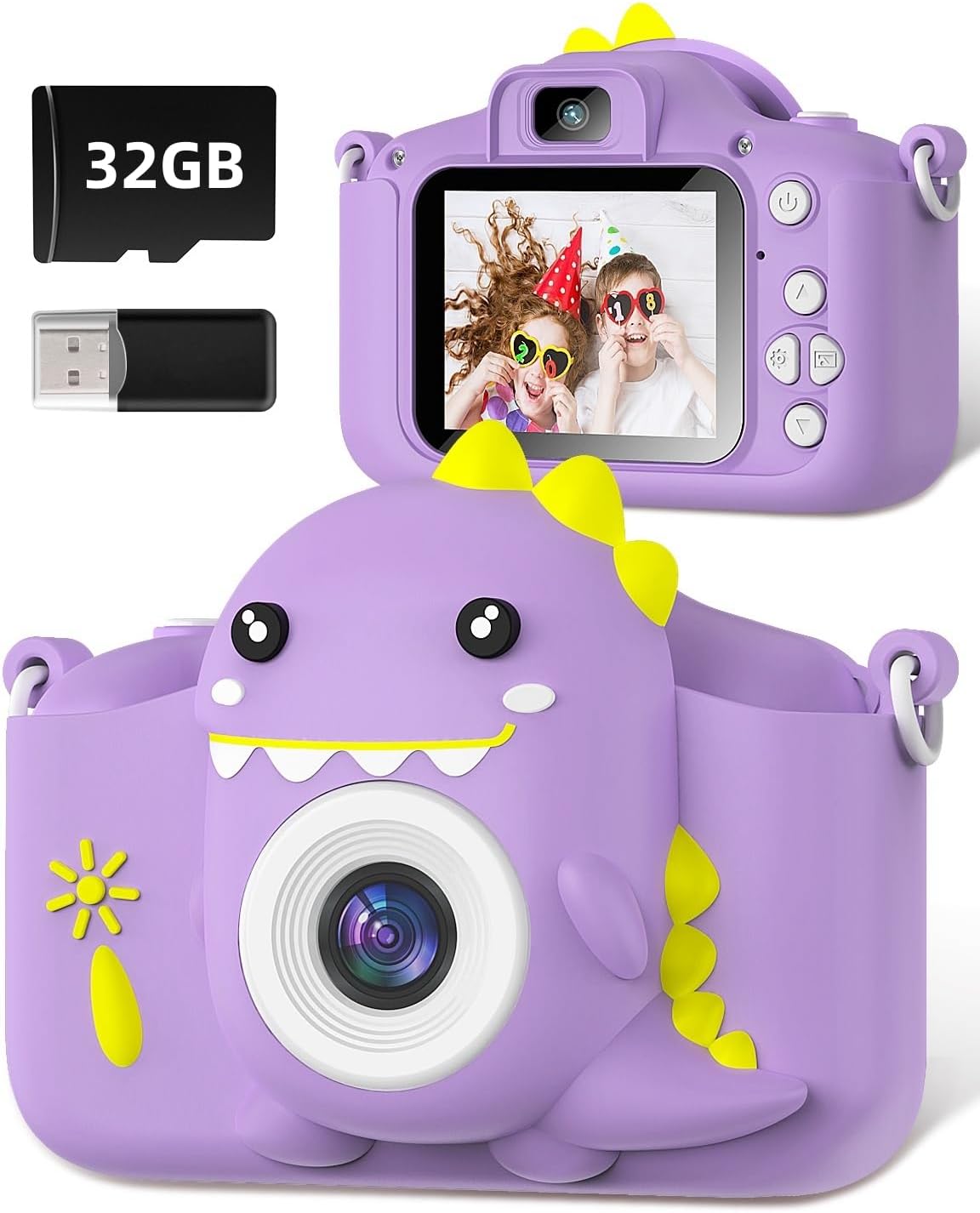 Appareil photo numerique enfant violet